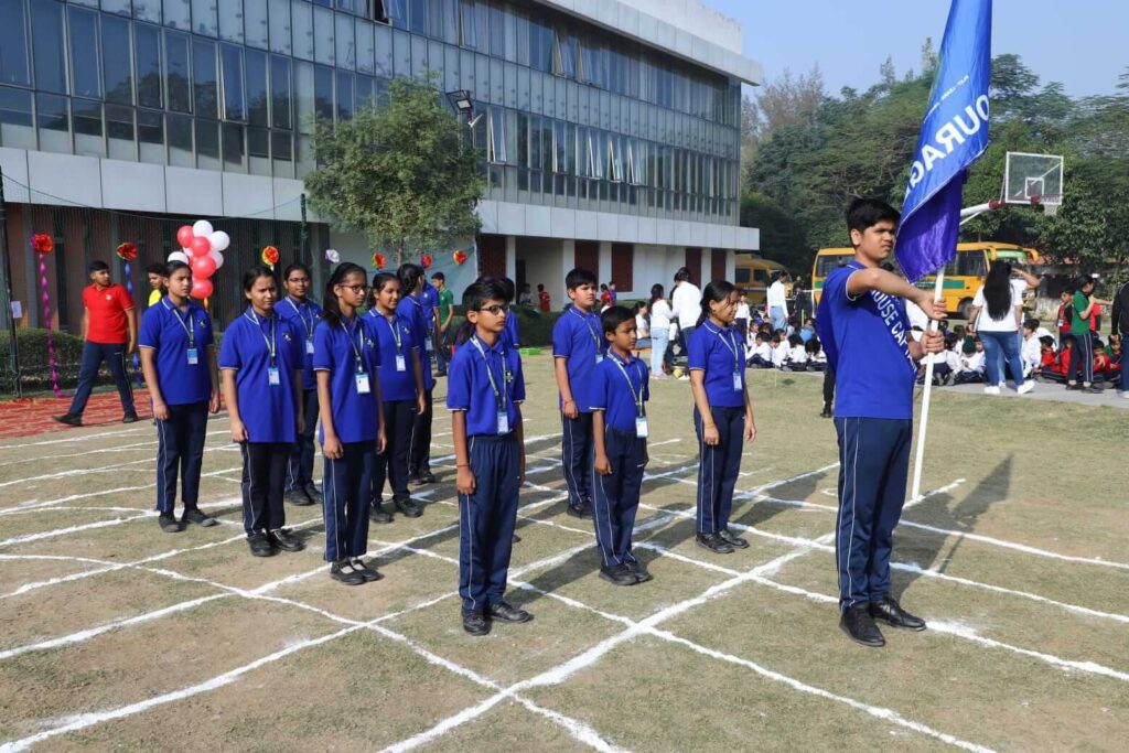 Students at Sheoran International School