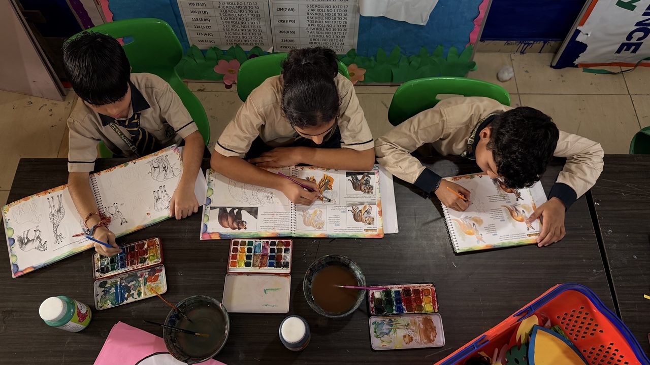 Art and Craft at Sheoran International School