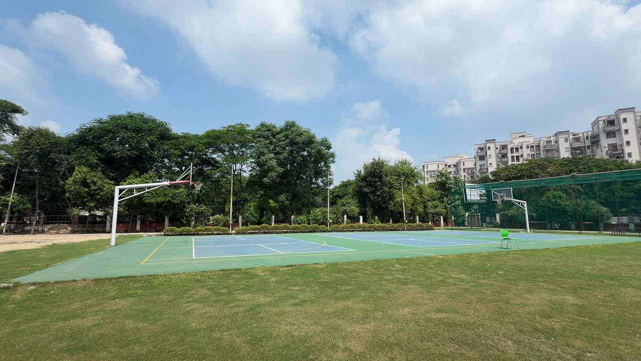 Sports Courts at Sheoran International School