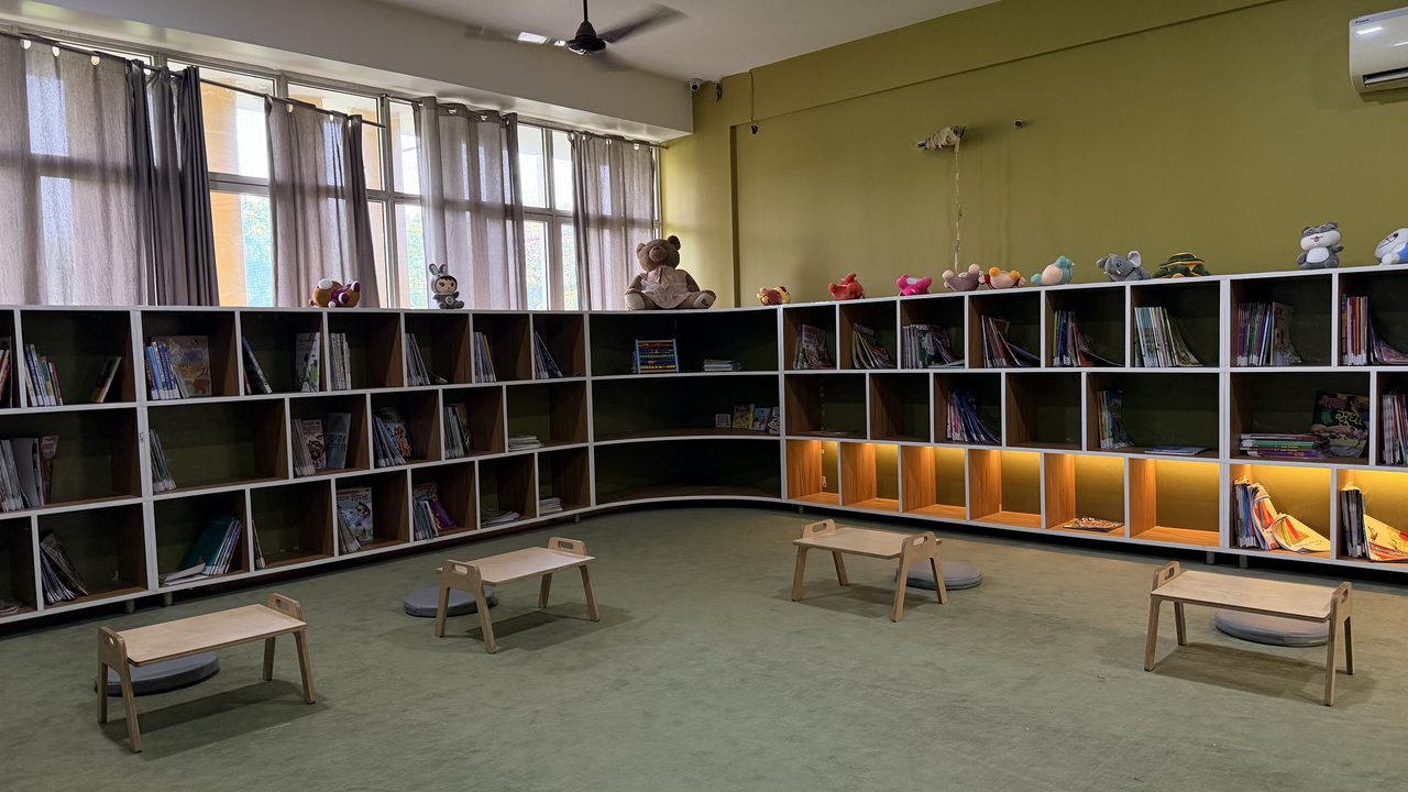Library at Sheoran International School