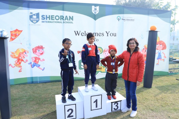 Track events on Annual Sports Day