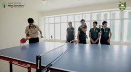 Table Tennis at Sheoran International School