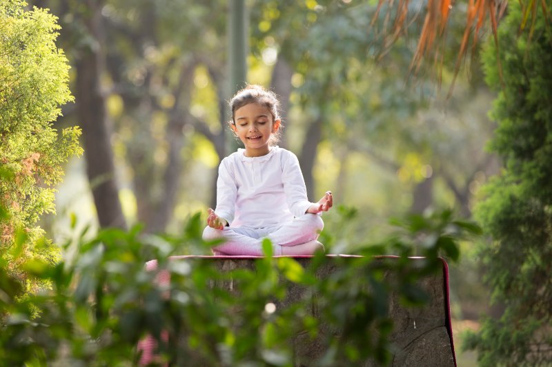 Meditation at Sheoran International School
